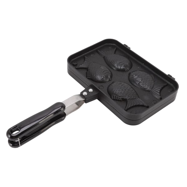 Taiyaki fiskformad kakmaskin Non Stick Taiyaki Dubbel bakform Våffelbakningsform