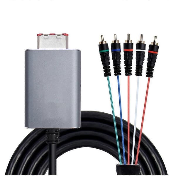 Bitfunx Component Video 5rca Ypbpr-kabel for Ngc Digital AV-utgang, bilde av høy kvalitet