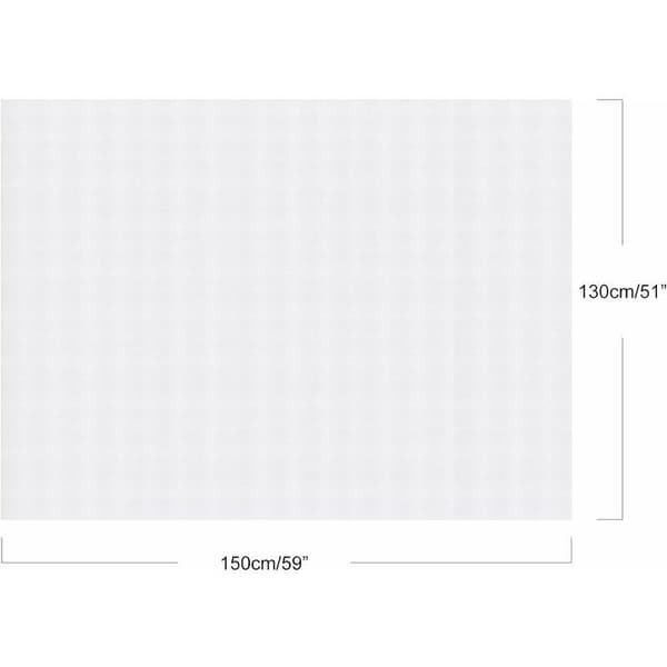 130x150cm (1-pack, Vit) Universell Transparent Insektsskärm