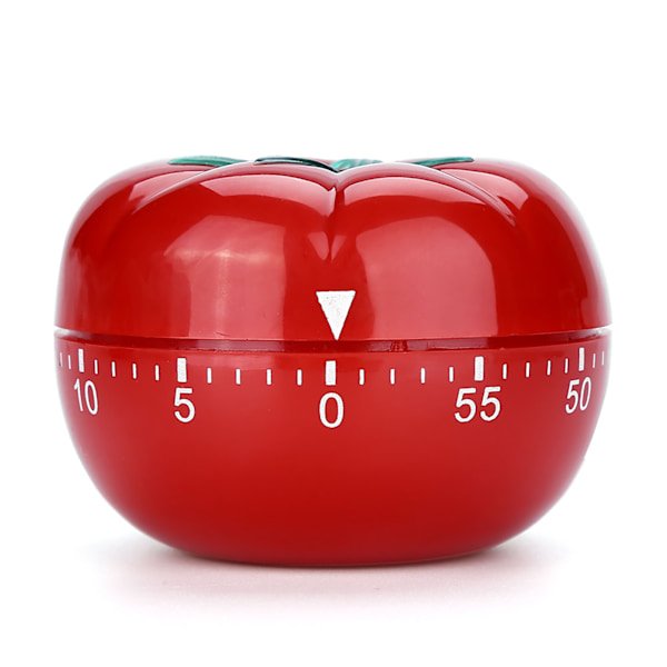Mekanisk Timer, Tomatformad Uppdragsbar Nedräkningstimer, Batterifri Rostfri Design för Enkel Användning vid Tidshantering