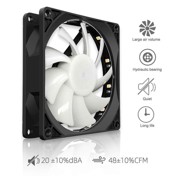 CPU Køler Blæser Heat Pipes Processor Køler Til Amd Am2 Am2+ Am3 Til Lga 775 115x 1200 Støjsvag Radia