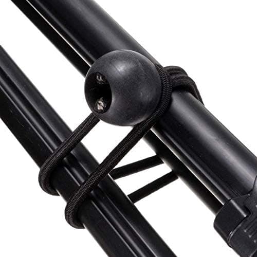 20 stk. Ball Bungee Snore 15 cm, Kraftig Sort elastisk presenning ti