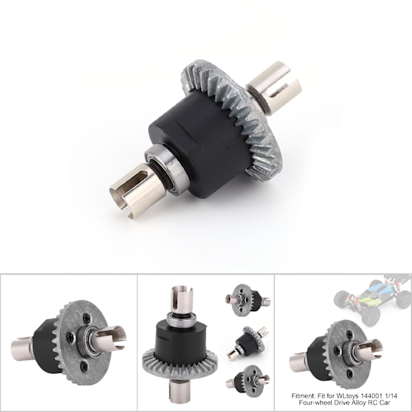 Metall Differential Cup Tillbehör Passar för WLtoys 144001 1/14 Fyrhjulsdrift Legering RC Bil(144001-1309 )