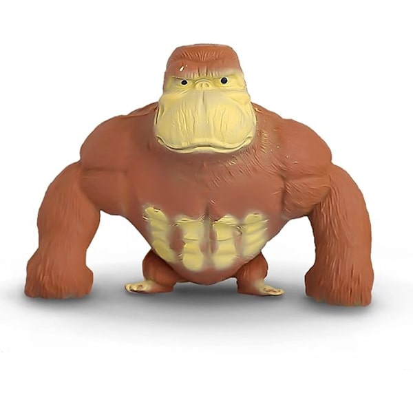 Affe Stretch Gorilla Figur Gorilla Latex Gorilla Mjuk Stretchig