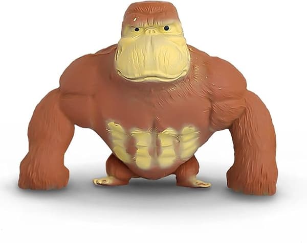 Monkey Stretch Gorilla Figur Gorilla Latex Gorilla Myk og Elastisk