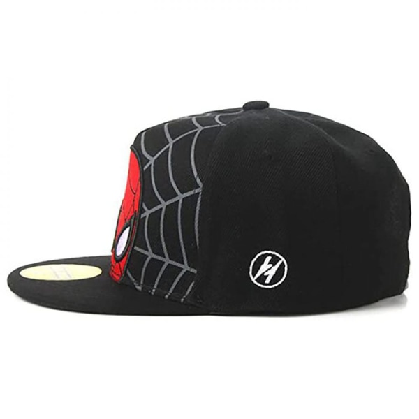 Kinder Superhelt Snapback Spider Kasket Hip Hop Tegneserie Sport, 2-pak