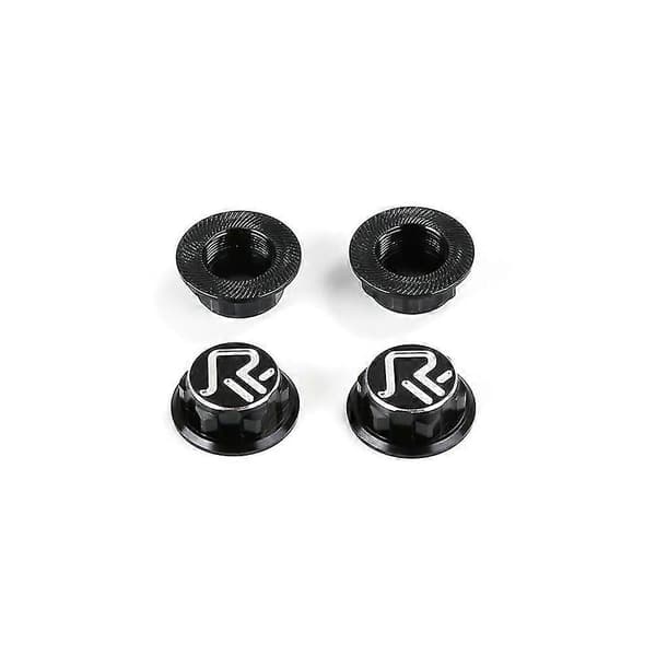 CNC-rengasmutterin kiinnitysruuvit 1/5 Hpi Rofun Baha Rovan Km Baja 5b 5t 5sc -leluosille, musta