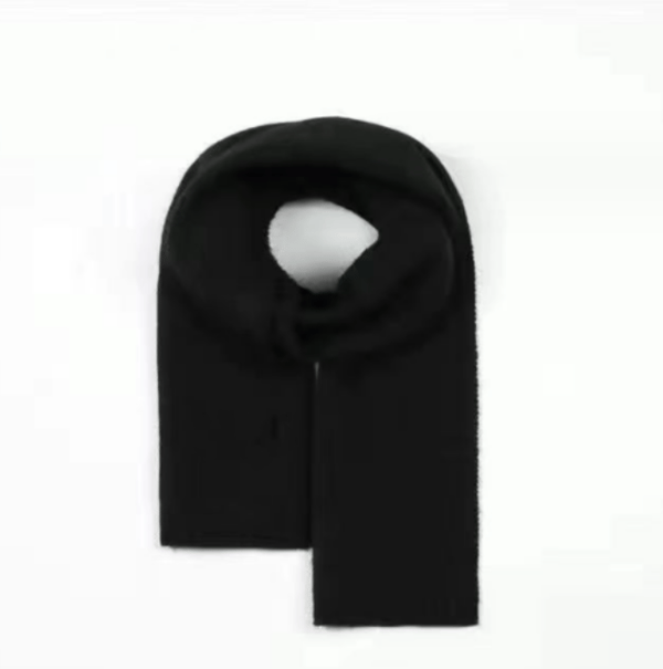 Sort temperament stil, koreansk stil imitation cashmere, vinter