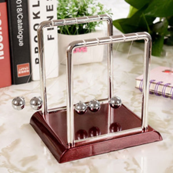 Acier Equilibre Magnétique Boule Cradle Fysiikka Tiede Penduli