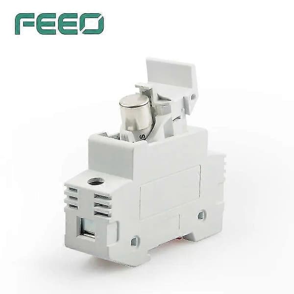 FEEO Solar PV Säkringshållare DC 1000V 14*51 med PV-säkringar för skydd av solcellssystem FUSE 32A