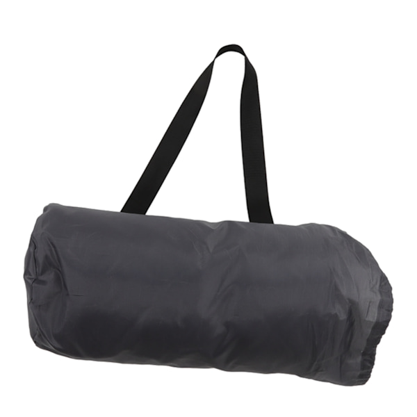 Vanntett teppe i Oxford-stoff, fleece, varmt gressteppe for utendørs camping, piknik, svart