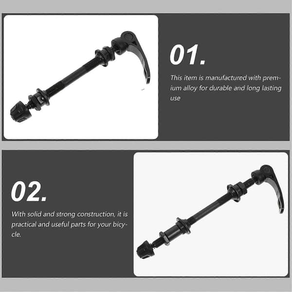 Landevej Mountainbike Quick Release Nav For- & Bagspyd Hulskaft Sæt Dele