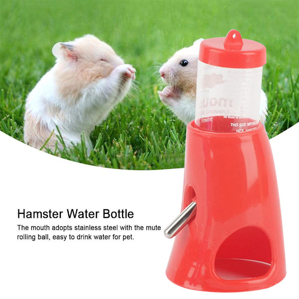 Lemmikki Pienille Eläimille Hamsterin Piilopaikka Juomavesiastia 2-in-1 Vesi