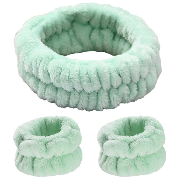 Spa Pandebånd Kvinder Mikrofiber Ansigtsmakeup Hårbånd med