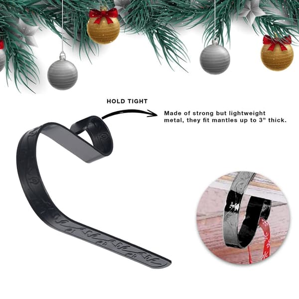Julesokkeholder, Pejsekroge, til julepynt til fest style 2