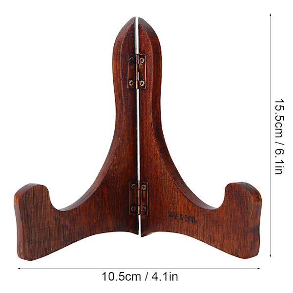 Diskställ Te Blad Display Stativ Hylla Kök Platta Hållare Förvaringsfäste (15,5 x 10,5)