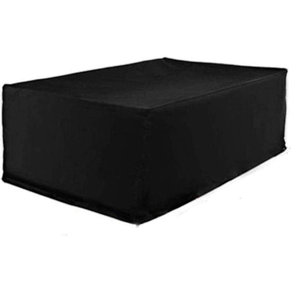 Stilfullt Möbelskydd, Justerbart Vindtätt Uteplatsöverdrag, Andningsbart Slitstarkt Oxford-material med PVC-beläggning för Utemöbler Året Runt