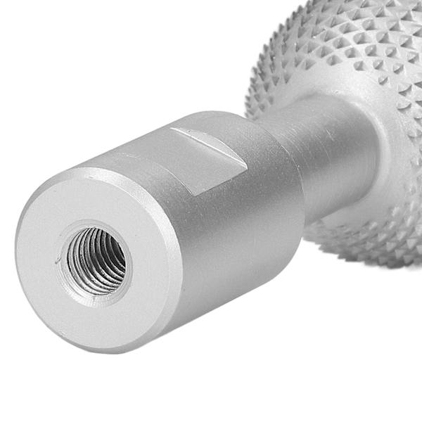 Pallomainen puunveistoterä kulutuskestävä 10 mm puuntyöstökiertopuhdistin 100 kulmahiomakoneelle Hopea