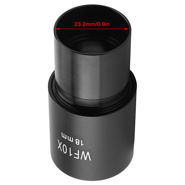 DM-WF001 10X Vidvinkelokular 23,2 mm för Biologiska Mikroskop