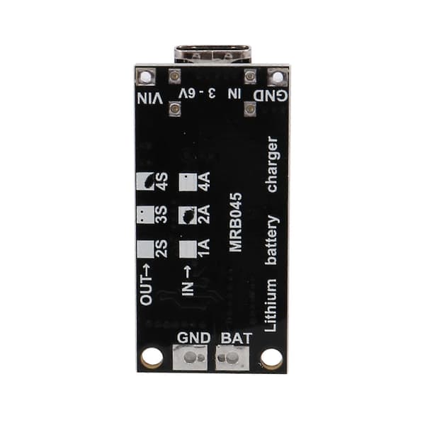 4s Typ-c Till 16.8v Step-up Boost Lipo Polymer Li-ion Laddarmodul För 7.4v 11.1v 14.8v 18650(4s 2