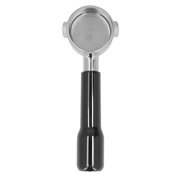 51 mm 2-korvainen Portafilter-kahvinkeittimen pohjaton Portafilter-suodatin kahvan vaihto ECO310-kahvinkeittimelle C2-tyylille muovi musta