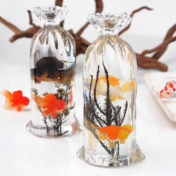 Vannpose Lykkepose Krystall Epoksy Resin Form DIY Speil Vannpose Skrivebordsdekorasjon Silikonform