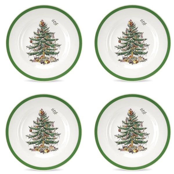 Julgransset med 4 Assietter