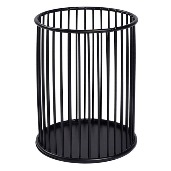 Metallpennholdere for skrivebord, sminkekostbeholdere, blyantholdere
