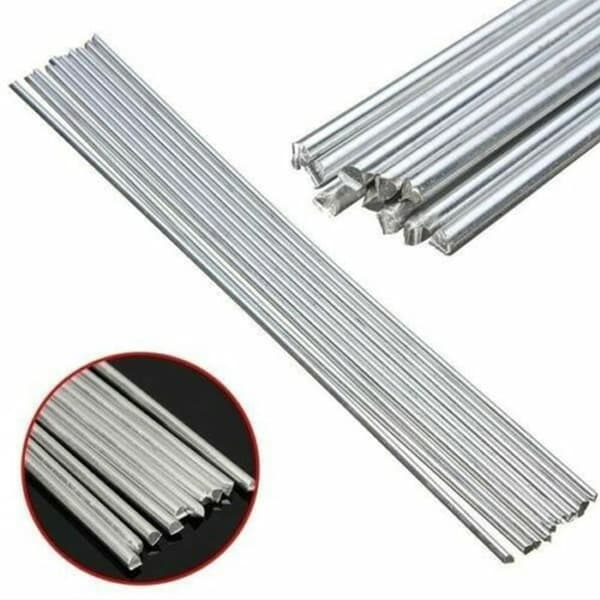 20 st Aluminium Svetsstavar Solid Bas Inget Flussmedel Krävs Låg Smältpunkt