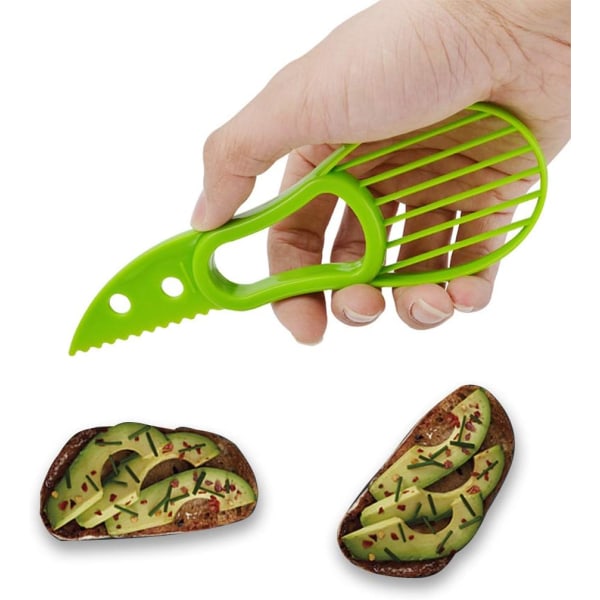 Avocado Skærer Avocado Slicer 3 i 1 Multifunktionel Avocado