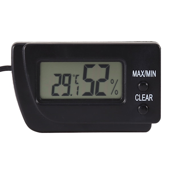 Mini Digital Temperatur- och Fuktighetsmätare Inkubator Husdjur Hund Sköldpadda Kläckningsägg Sensor Den