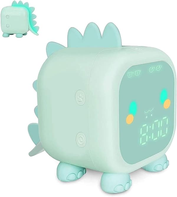1 stk Barnevekkerklokke Lysende Digital LED-lys Alarm C