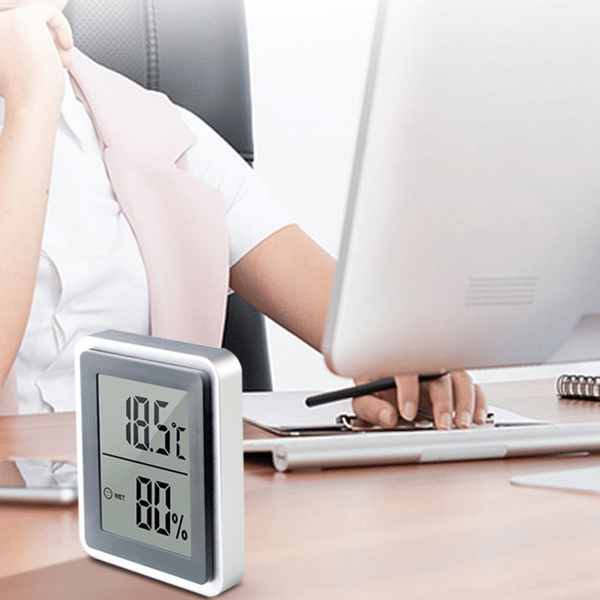 Climate Maestro, Bluetooth inomhus hygrometer med temperatursensor, realtidsdata, appstyrda varningar, för hem, kontor, växthus och trädgård