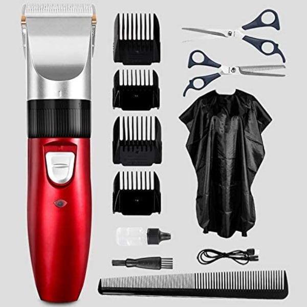 Mænds Hårtrimmer, Professionel Foldbar Linie Ultra-Tynd Keramik