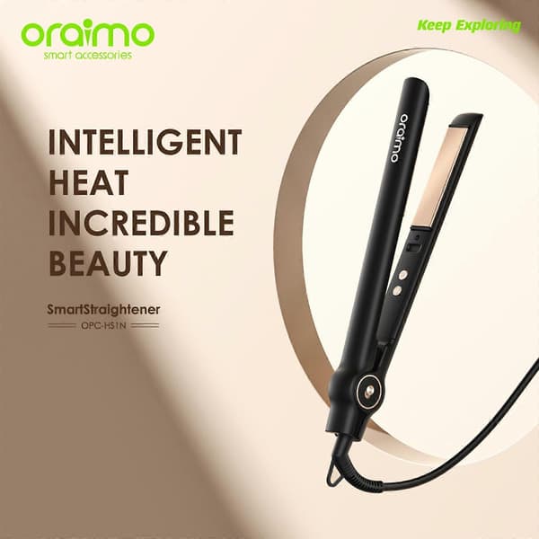 Oraimo Smart Straightener Värmekontroll Multi-styling LED Digital Display Plattång