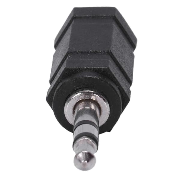 2,5 mm Stereo Hun Til 3,5 mm Stereo Han Stik Jack Audio Adapter, Sort
