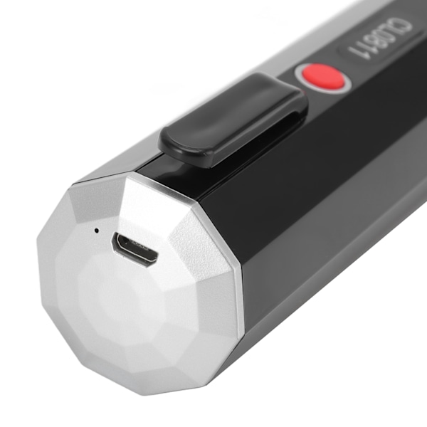 Håndholdt Vakuumforsegler Bærbar Lille USB Opladning Multifunktionel Automatisk Mad Vakuumforsegler Maskine Sort