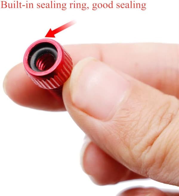 Inflationsplugg Ventilkåpa Ventil Cykelpump Ventil Cykeldäckventil