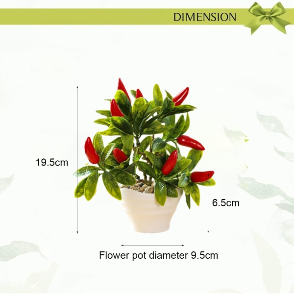 Frugt bonsai kunstige blomster kreative kunstige hjemmedekor