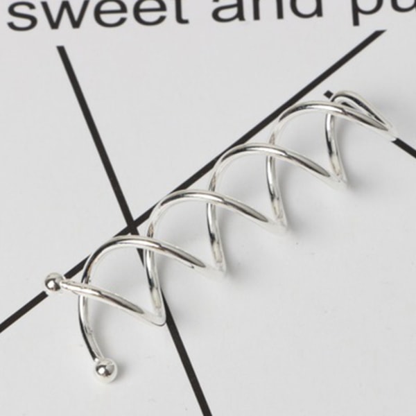 20 Spiral Hårnåler Twist Klips Runde Hårklips Hårstyling Sp