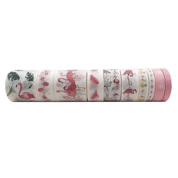 10 Washi Tape Sett Hånddagbok R Scrap Stickers R