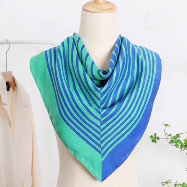 Moderna Design Scarves, Plattvävd Tyg Inspirerad Imitationssilke, 4-Delars Mångsidigt Sortiment För Flera Användningsområden Inklusive Halsscarfar, Bandanas,