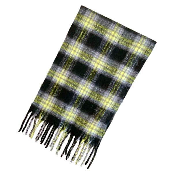 Halsklæde til Mænd Kvinder Halsklæde Tartan Vinterhalsklæde Blød Kashmir