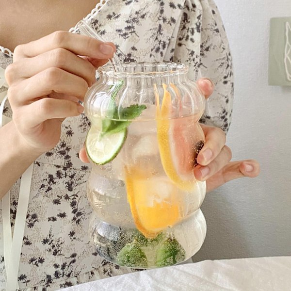 1 stk. Kold Drikkekop Stor Kapacitet Drikkekop Kaffe Juicekop Vandkop Multifunktionel Kop