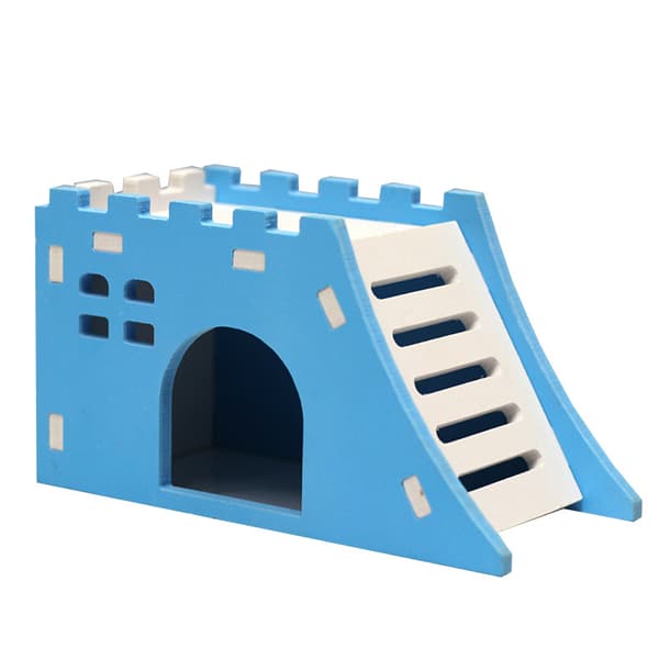 Hamstervilla med stige, ventilerede underholdningssteder, lille A