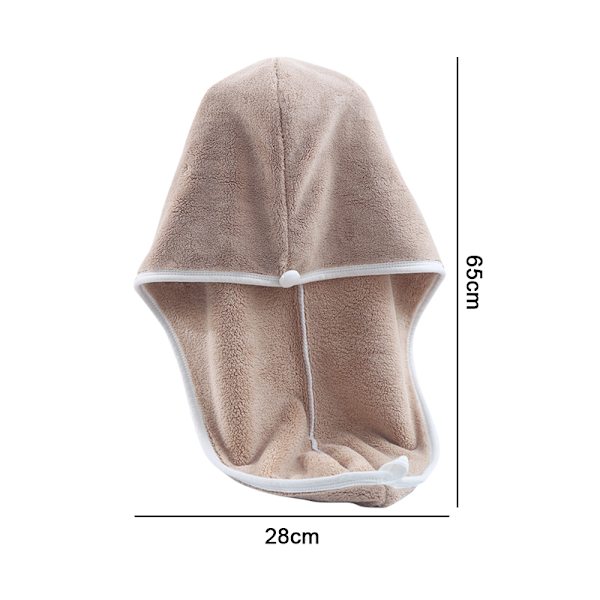 Ultraabsorberande, snabbtorkande, mjuk hårinpackning / Hår turban