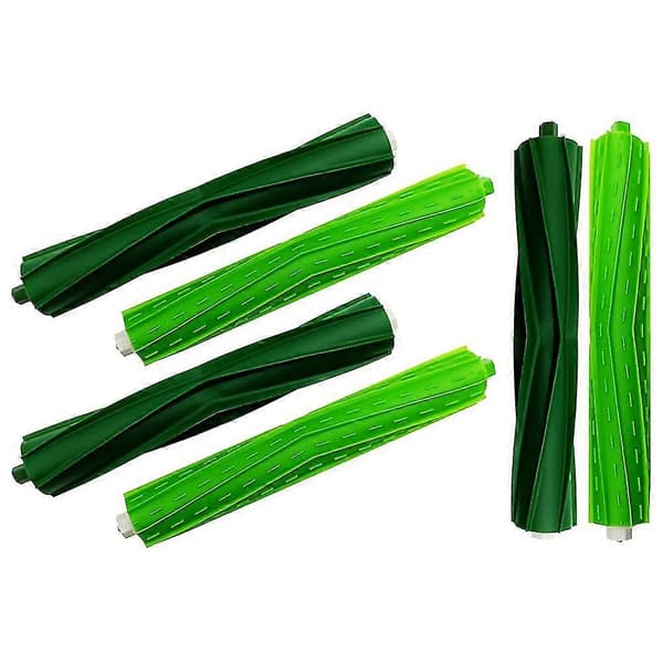3 Sett Multi-overflate Gummibørsteruller For I&e Serien I7 I7+i8 I8+/pluss E5 E6 E7 Robotstøvsuger