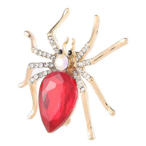 Legerings Spider Krystal Broche Til Kvinders Kjoler Eller Dametøj