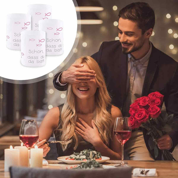 16 stk. Lysomslag LED Te Lysomslag Lampeklokkeholder Hul