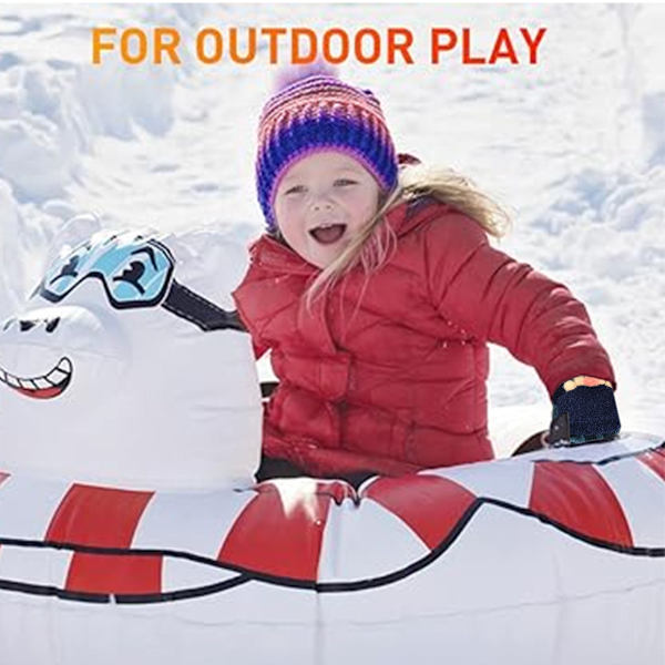 Cartoon Convertible Flip Top Vantar Småbarn Barn Vinter Ull